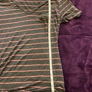 Striped short sleeve
